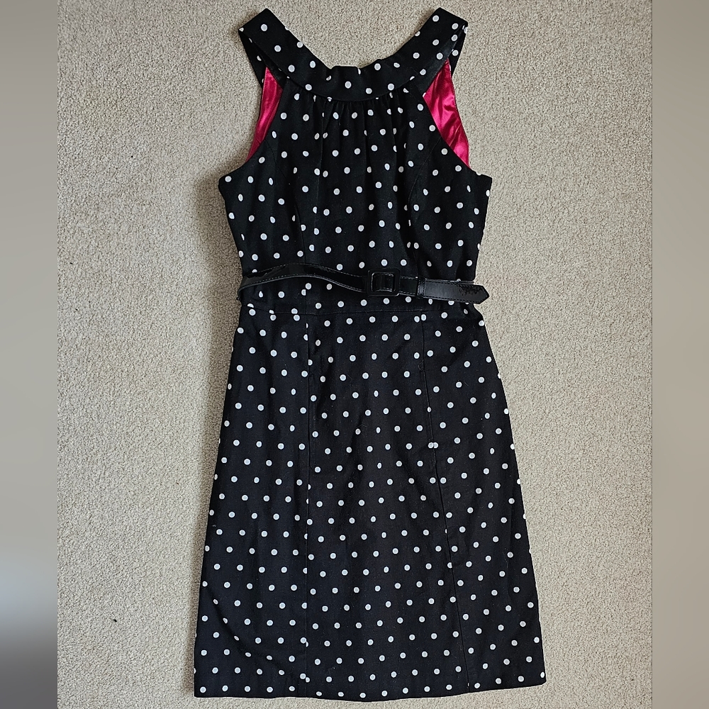 Polka Dot Halter Dress